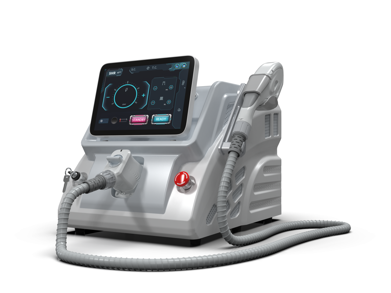 Hairless SHR ,(IPL+SHR+E-Light) Szőrtelenítő Kozmetikai IPL gép SHR funkcióval