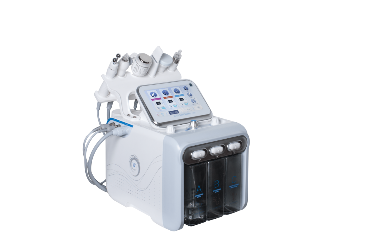 Hydron 6in1-ben kombinált kozmetikai arckezelő gép