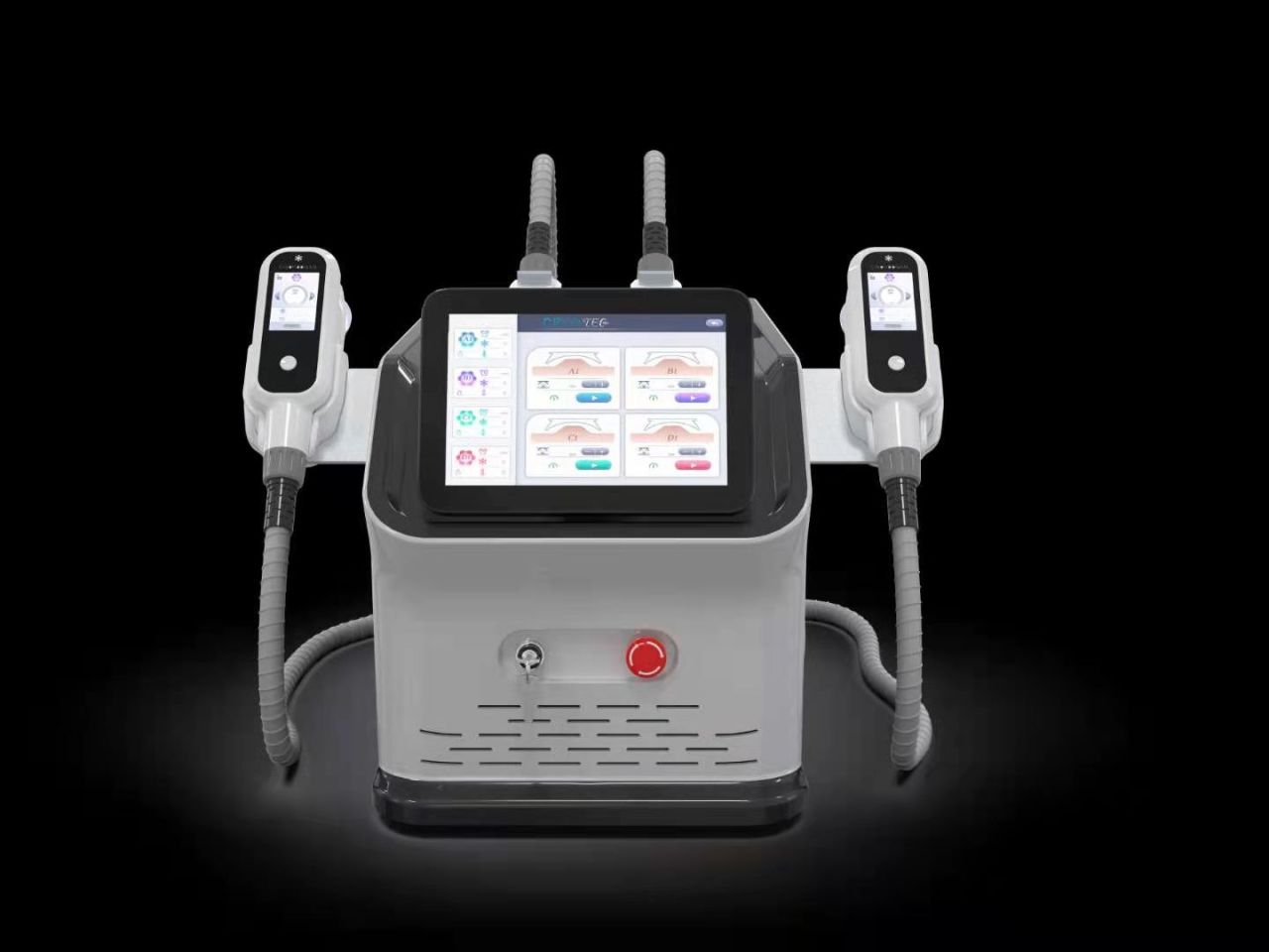 Cryotech 360 Mini - Zsírfagyasztó, Kriolipolízis gép 2 kezelőfejjel Cryotech 360 Mini - Zsírfagyasztó, Kriolipolízis gép 2 kezelőfejjel