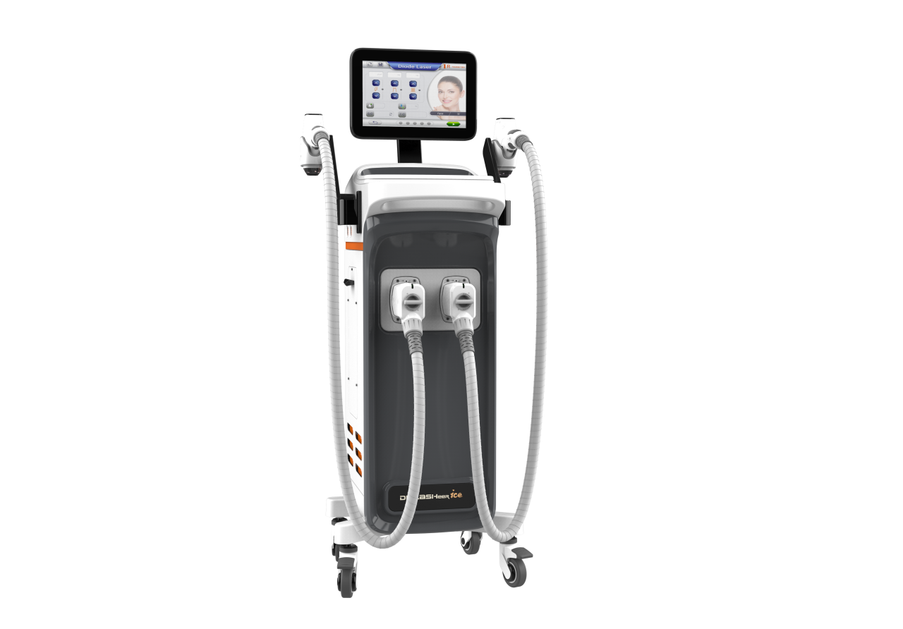 SunDerm Pro 2000W  Dióda Lézer Szőrtelenítő gép 2 kezelőfejjel