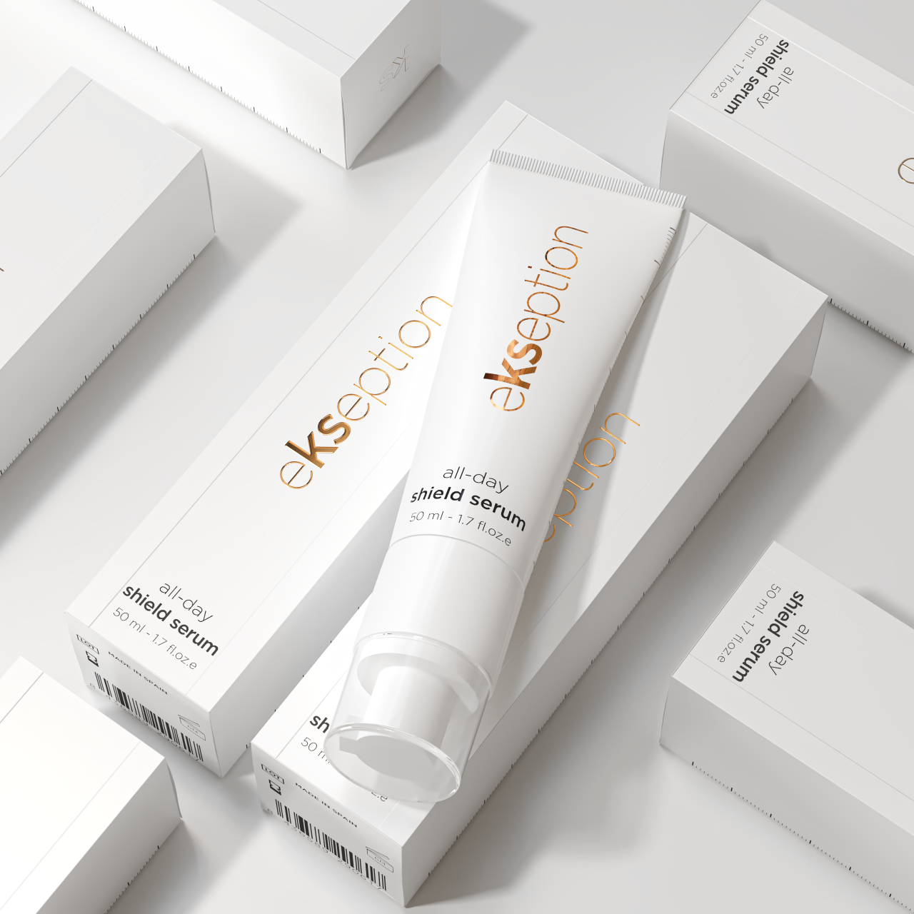 eKseption All-Day Shield SPF 50+ fényvédőkrém (100 ml)