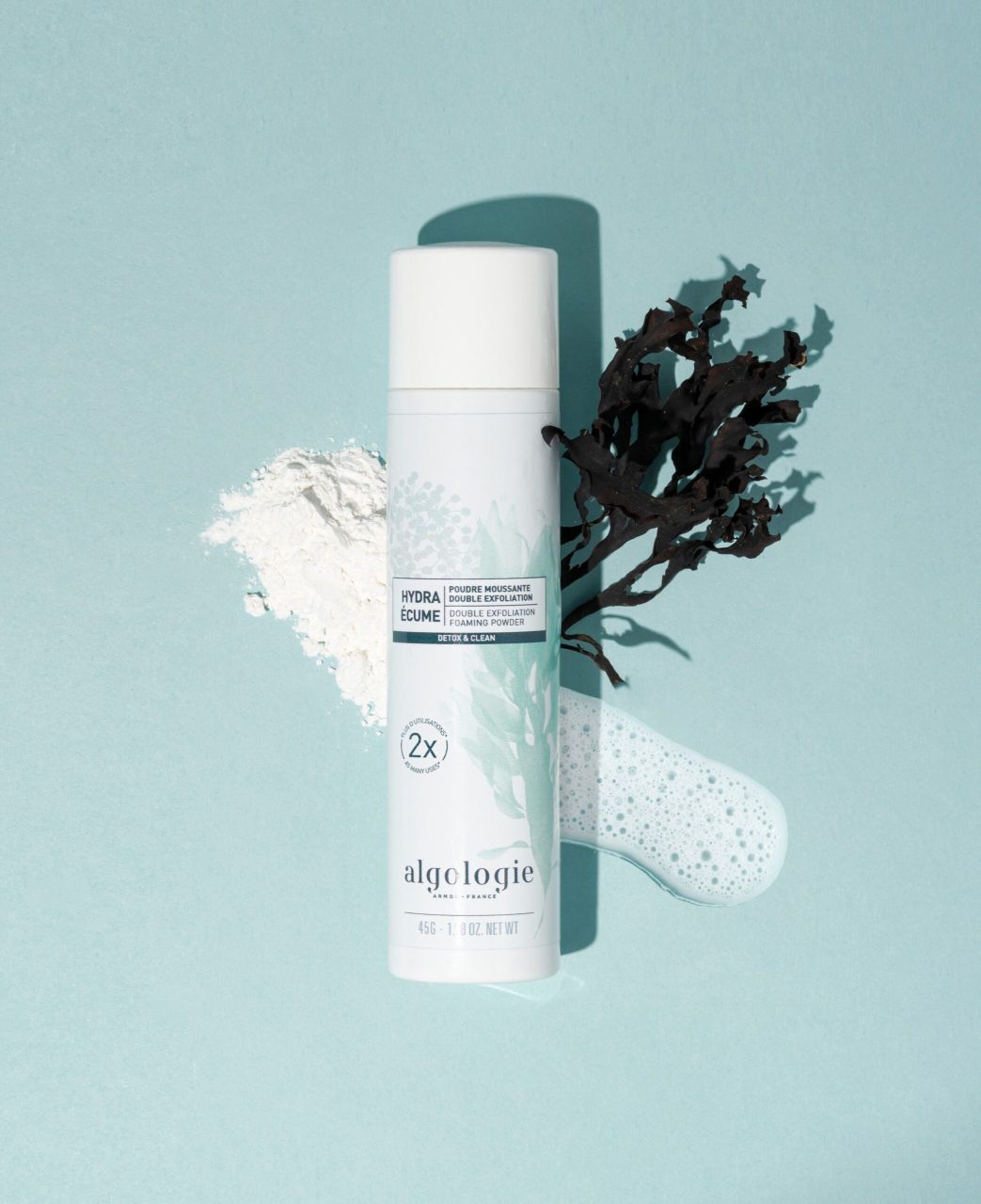 Algologie Hydra Écume - Dupla Hámlasztó Habzó Por (45 g)