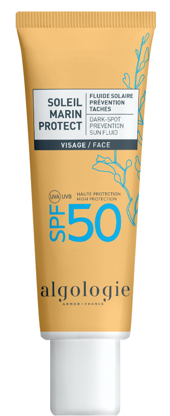 Napvédő folyadék a sötét foltok megelőzésére SPF50+