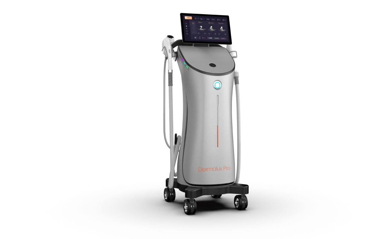 DermaLux Pro IPL-SHR + DPL szőrtelenítő gép